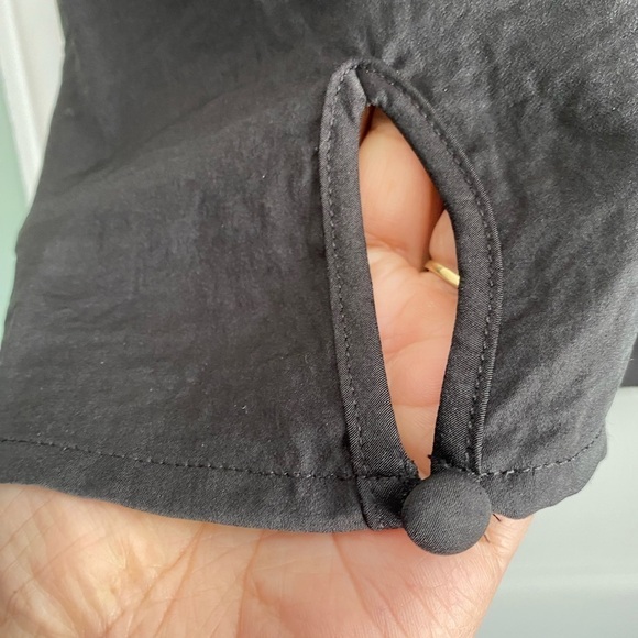 Lane Bryant Lace Pullover Long Sleeve with Front Tie Blouse Top, Size 14 - Picture 5 of 12